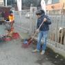 VIGILI URBANI E AMA IN VIA PRENESTINA