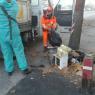 RACCOLTA FOGLIE E RIFIUTI IN VIA PRENESTINA E IN QUARTIERE