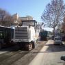 Foto asfaltatura di Via Prenestina dall'incrocio 4 strade  per  circa 3 km verso Colle Monfortano