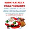 DOMENICA 13 DICEMBRE ARRIVA BABBO NATALE A COLLE PRENESTINO